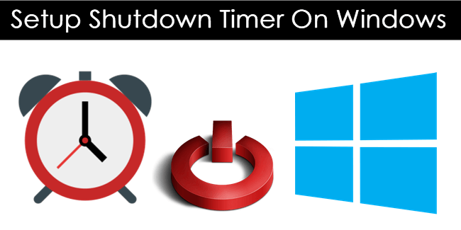 How To Set Shutdown Timer On Windows
